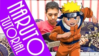 【TUTORIAL】 【TABS】 Naruto - Loneliness (孤独) Acoustic Guitar Tutorial [Fingerstyle] [velo city]