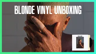 Blonde Vinyl Unboxing Frank Ocean