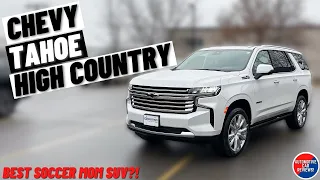 2024 CHEVROLET TAHOE HIGH COUNTRY! | *Full Walkaround Review* | Best Soccer Mom SUV?!