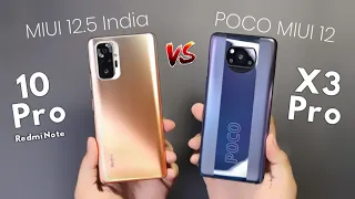 POCO X3 Pro vs Redmi Note 10 Pro Speed Test (SD860 vs SD 732G) 🔥 MIUI 12.5 SHOCKING!!😱