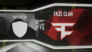 Outsiders vs FaZe Clan - ESL Pro League Season 15 - Group B