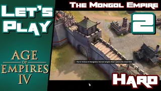 Let’s Play Age of Empires 4 –The Mongol Empire - Mission 2