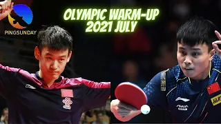 Olympic warm-up | Zhou Qihao vs Liu Dingshuo