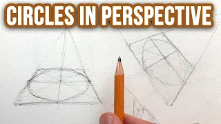 How to Draw Circles in Perspective | Quick Trick!