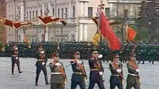 9 мая 1985г. Москва. Красная площадь. Военный парад.