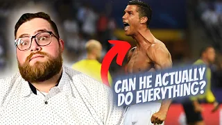 American Football Coach 🏈 REACTS to Cristiano Ronaldo - The Man who can do Everything!