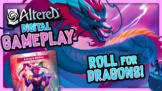 DRAGON ROULETTE with Auraq! | Altered TCG Digital Gameplay