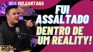 ASSALTO NO ESTUDIO! - GUI SANTANA -✂️SALADACAST #podcast  #cortespodcast #podcastbrasil