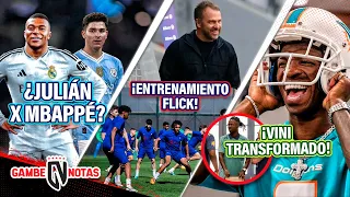 ¡¿JULIÁN x MBAPPÉ?!🤯 | ¡FLICK AMENAZA con nuevo y BRUTAL ENTRENAMIENTO!👊🏻 |VINI TRANSFORMADO x la 15