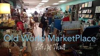 Old World Marketplace | Antique shopping in Brantford Ontario | Life Art Thrift