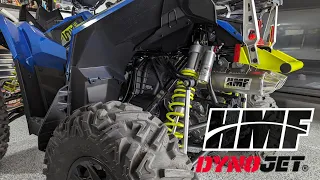 Polaris Scrambler XP1000 S gets full HMF exhaust and Dyno Jet tune ! Full install and sound test.