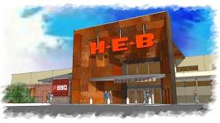 History of the H E B Grocery.