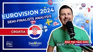 🇭🇷 CROATIA in EUROVISION 2024 | 🔎 Deep Dive into the Entry of Baby Lasagna for Semi-Final [23/31]