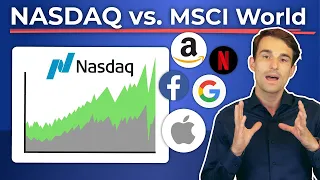 NASDAQ outperformt MSCI World seit 5 Jahren: Lieber in den NASDAQ investieren? | Finanzfluss