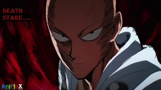 Saitama Bites Sonic's Sword | Saitama vs. Sonic | OPM Eng-Dub Anime