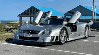 1999 MERCEDES BENZ CLK GTR START UP!  07/25 WORLDWIDE