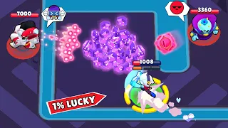 1% LUCKY but 999 IQ 🌟 TOP 500 FUNNIEST MOMENTS BRAWL STARS #248