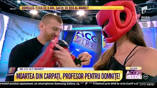 Cătălin Moroșanu, Moartea din Carpați, profesor pentru domnițe