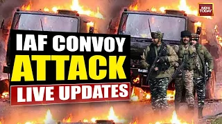 IAF Convoy Attack Updates: Terrorists Strike IAF Convoy In J&K's Poonch; Military Personnel Injured