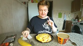 Мукбанг плотный завтрак 🥞🥙 Пробую ВКУСНУЮ диету, она работает, посоветуйте?!