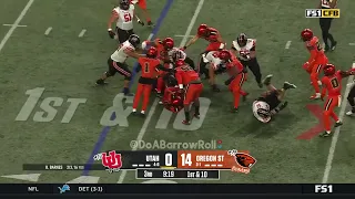 Utah OL/Offense vs Oregon State Defense (2023)