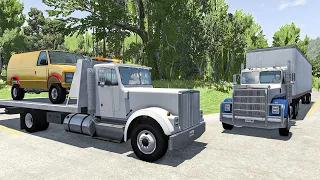 Truck Crashes #9 - BeamNG DRIVE | SmashChan