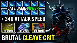BRUTAL CLEAVE 340 Attack Speed LEVEL 30 Pirate Hat + Moon Shard Sven Vs Apex Faceless Void Dota 2