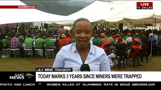 Lily mine tragedy  | Today marks 3 years since miners were trapped