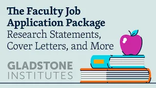 The Faculty Job Application Package: Research Statements, Cover Letters, and More