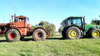 Трактор Кировец К-701 против John Deere