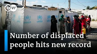 UN says some 110 million people displaced around the world | DW News