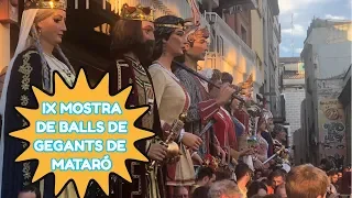 IX  Mostra de Balls de Gegants de Mataró