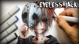 "How Eyeless Jack came to be" (Horror Story) Creepypasta + Drawing