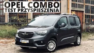 Opel Combo 1.5 Turbo 131 KM (MT) - acceleration 0-100 km/h