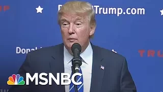 President Donald Trump's Teleprompter Trick - Or Is It A Tic? | All In | MSNBC