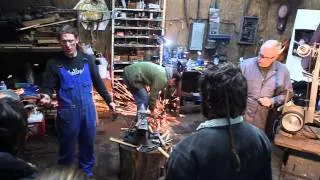 Bladesmithing with Darren Robichaud at Loneforge Blades