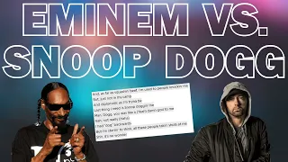 Eminem Reaction To Snoop Dogg Diss - Eminem vs. Snoop Dogg Beef