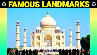 Top 10 Famous Landmarks Around The World | Famous Monuments