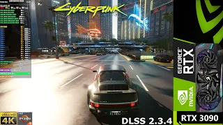 Cyberpunk 2077 Ultra Settings, Ray Tracing 4K DLSS 2.3.4 Ghosting Test | RTX 3090 | Ryzen 9 5950X