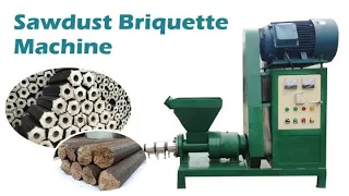 How do you make sawdust briquettes? | Sawdust briquette making machine | charcoal briquette machine