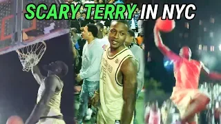 Terry Rozier Goes SCARY TERRY At Dyckman!!! Lance Stephenson Pops Out In EPIC Streetball Game 🔥