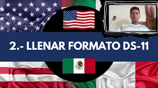 Como tramitar pasaporte americano desde mexico y DS11?