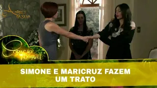 Coração Indomável - Simone e Maricruz fazem um trato