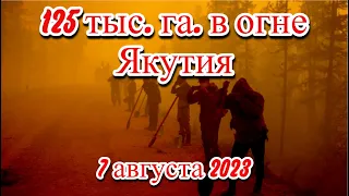 МЧС сообщило почти о сотне лесных пожаров на территории Якутии