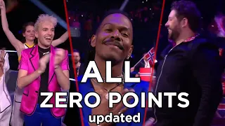 Eurovision - ZERO points (updated!) (1975 - 2021) All entries with 0 points with details jury & tele