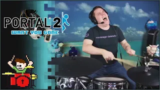 Portal 2 - Want You Gone On Drums!