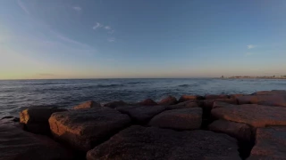 Galveston Island Beach sunrise 2017