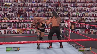 WWE 2K22 Roman Reigns vs Goldberg