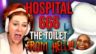 ANTOINE IS IN THE TOILET FROM HELL! - Hospital 666 4-Player Gameplay