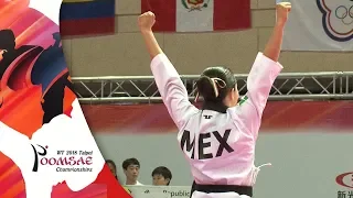 Recognized Poomsae Individual Female Under 30 Final, KOR vs MEX